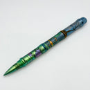 Dmitry Streltsov Bamboo Titanium Lillies Motif Pen