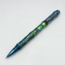 Dmitry Streltsov Bamboo Titanium Lillies Motif Pen