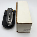 Pre-Owned Microtech LUDT Vintage Logo Damascus w/ Black Aluminum Handle