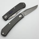 Tactile Knife Co Ranger Slipjoint Titanium Handle w/ Purple Technocarbon Inlay & MagnaCut
