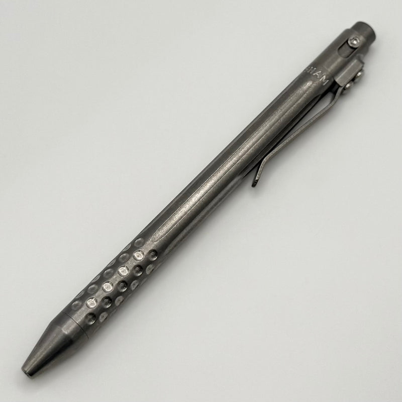 Nottingham Tactical TB360 Titanium Parker Straight Flute With Dots Right Hand Single Lock Tumbled