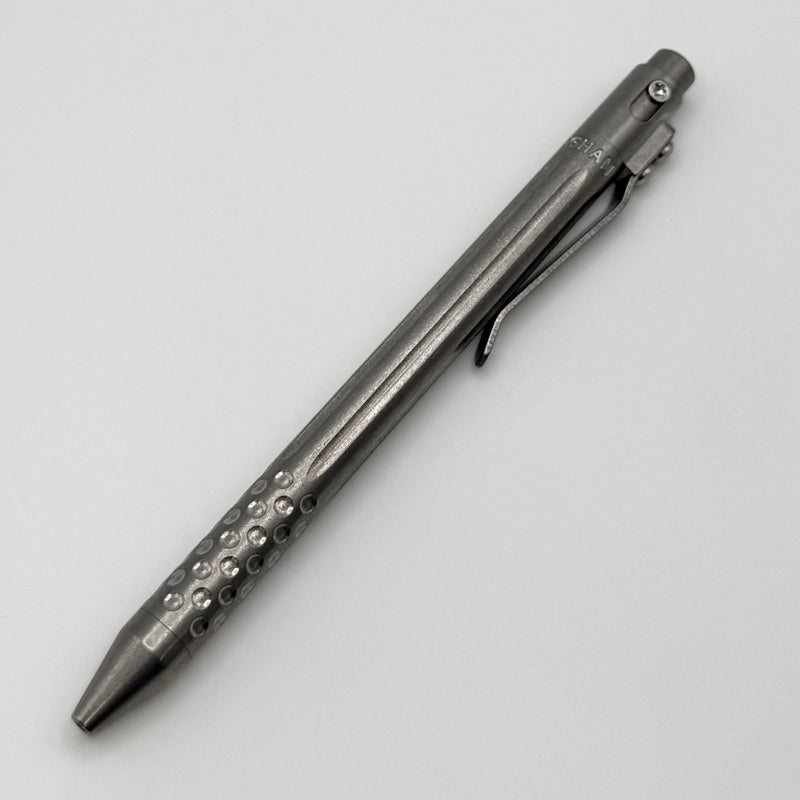 Nottingham Tactical TB360 Titanium Parker Straight Flute With Dots Right Hand Double Lock Tumbled