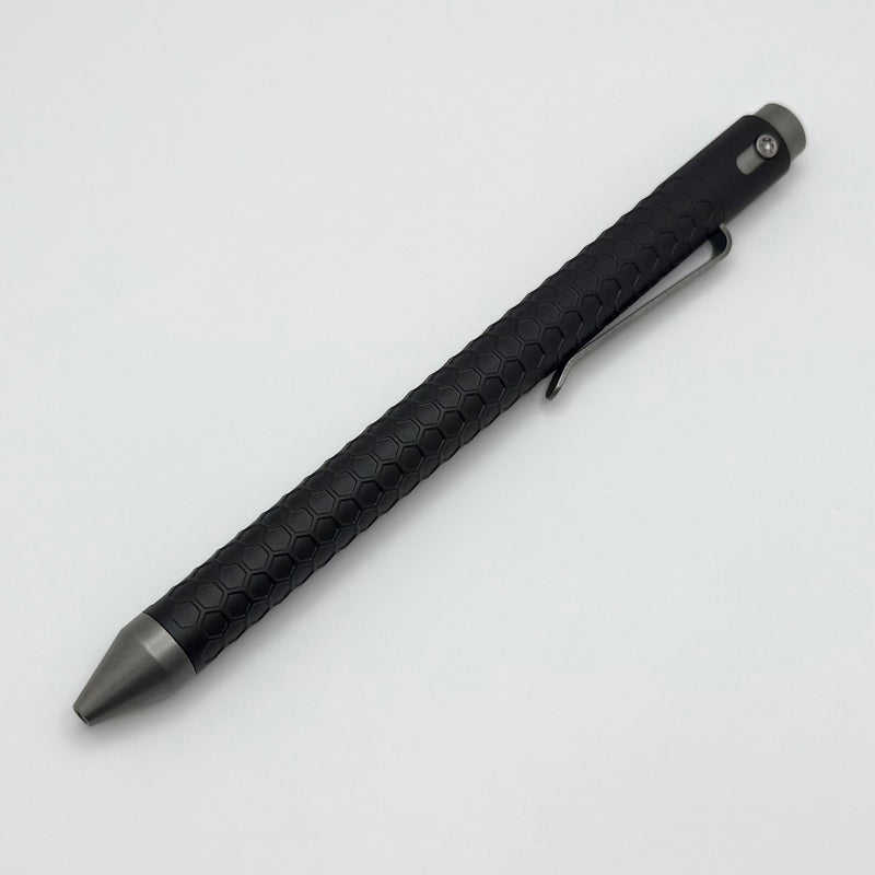 Nottingham Tactical Titanium G2 Pilot Full Size Honey Badger Right Hand Single Lock Black Cerakote/Blasted Pen
