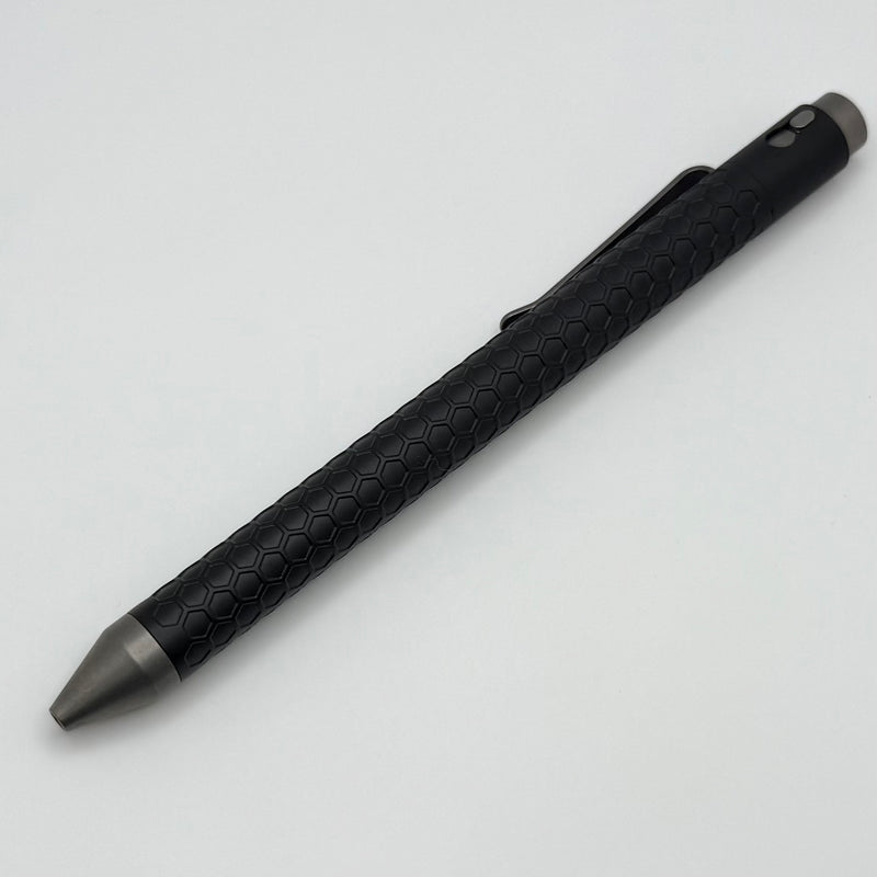 Nottingham Tactical Titanium G2 Pilot Full Size Honey Badger Right Hand Single Lock Black Cerakote/Blasted Pen