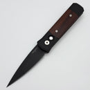 Pro-Tech Godson Cocobolo Inlaid Handles & Black 154-CM Blade 707-C