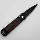 Pro-Tech Godson Cocobolo Inlaid Handles & Black 154-CM Blade 707-C