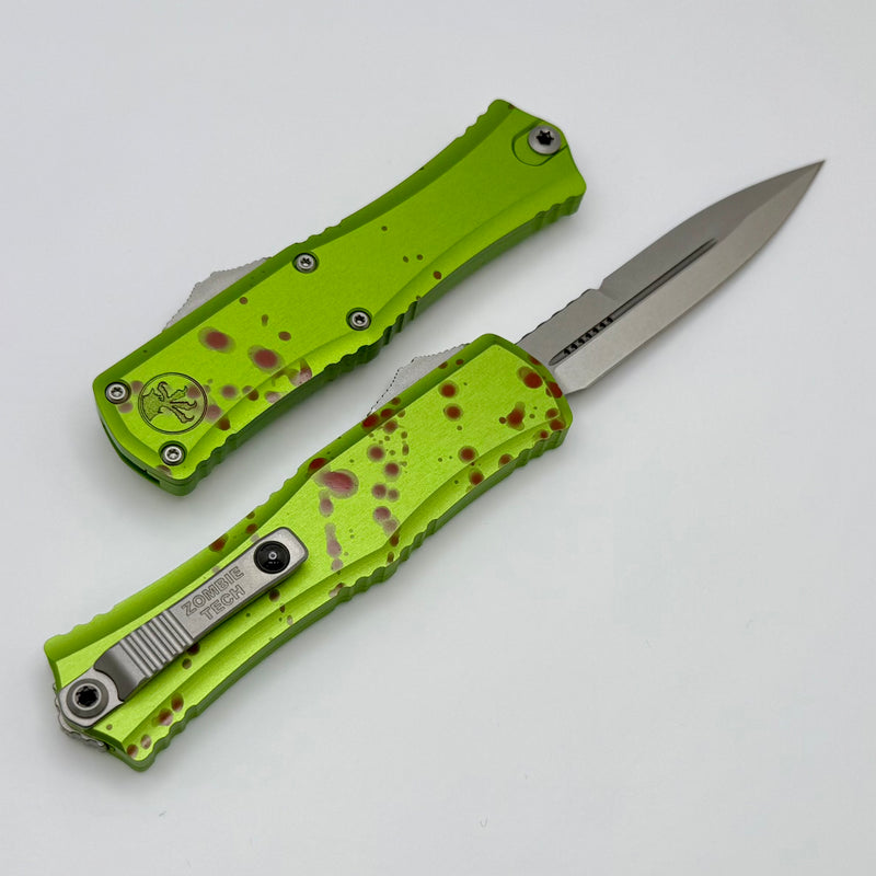 Microtech Knives Mini Hera Zombie Tech Stonewash Bayonet M390MK 1701M-10Z