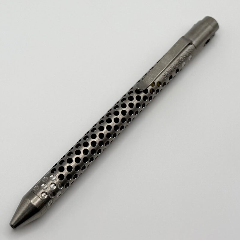 Nottingham Tactical TIBUTTON Titanium G2 Full Size RIP Right Hand Single Lock Tumbled