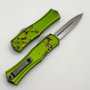 Microtech Knives Mini Hera Zombie Tech Stonewash D/E Full Serrated M390MK 1702M-12Z