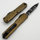 Microtech Ultratech Gen IV D/E Flag Pixel w/ Tan Handle 11224-1TAHR