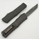 Microtech Knives Combat Troodon Gen III Apocalyptic Hellhound w/ Natural Clear Handle Signature Series 1219-10APNCS