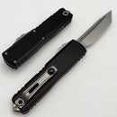 Microtech UTX-85 Gen IV w/ Black Handle & Stonewash T/E M390MK 12334-10