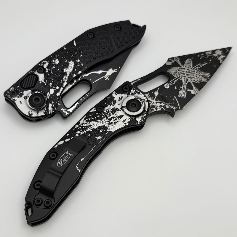 Microtech Borka Stitch Auto S/E Full Serrated Battle Ready 169-3BYRND