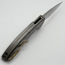 Pro-Tech Cambria Custom Manual 17-4 Steel Hand Engraved Handles w/ Compound Polished 154CM Ultimate Custom 003