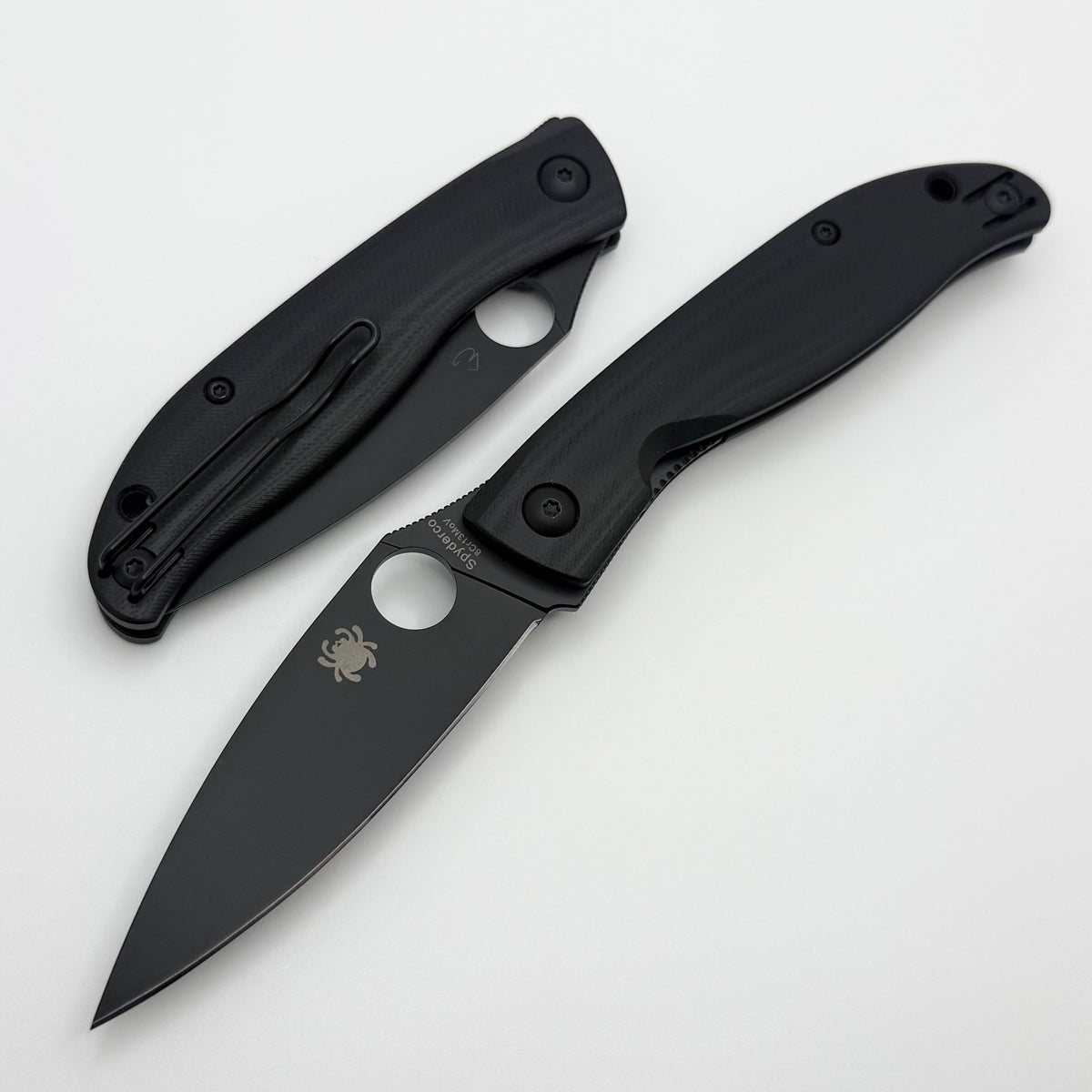 Spyderco Mantra 4 w/ Black G-10 Handles & 8Cr13MoV C274GBBKP