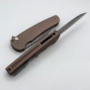 Pro-Tech Malibu FDE Dragon Scale Black Handle w/ Acid Washed MagnaCut Wharncliffe 5336-LTD AW FDE