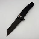 Pro-Tech Malibu Black Dragon Handle w/ Mosaic Button & DLC MagnaCut Reverse Tanto SHOT26.Malibu.1