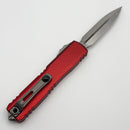 Pre-Owned Microtech Ultratech Gen IV D/E Satin Standard w/ Red Handle 11224-4RD