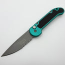 Pre-Owned Microtech LUDT Vintage w/ Turquoise Aluminum Handle