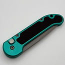 Pre-Owned Microtech LUDT Vintage w/ Turquoise Aluminum Handle