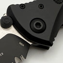 Pre-Owned Microtech Socom Elite Single Edge Manual Partial Serrated Black Tactical Standard 160-2T