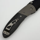 Pre-Owned Microtech Lightfoot LCC M/A Carbon Fiber & Black 154CM