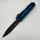 Factory Blem Microtech Scarab 2 Gen 3 D/E Tactical Standard w/ Blue Handle 1280-1BL