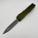 Factory Blem Microtech Ultratech Gen IV D/E Apocalyptic Standard w/ OD Green Handle 11224-10APOD