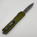 Factory Blem Microtech Ultratech Gen IV D/E Apocalyptic Standard w/ OD Green Handle 11224-10APOD
