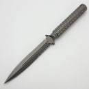 Pre-Owned  Microtech A.D.O Bead Blast Part Serrated D/E 115-8