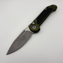Factory Blem Microtech Knives LUDT Gen III Apocalyptic Drop Point w/ OD Green Handle 1135-10APOD