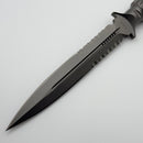 Pre-Owned  Microtech A.D.O Bead Blast Part Serrated D/E 115-8
