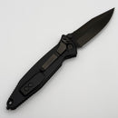 Pre-Owned Microtech Socom Elite M/A DLC Spike Grind w/ Glow Fat Carbon Inlays Signature Series NCB Exclusive 160-1DLCTCFGLISS