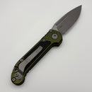 Factory Blem Microtech Knives LUDT Gen III Apocalyptic Drop Point w/ OD Green Handle 1135-10APOD