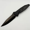 Pre-Owned Microtech Socom Elite M/A DLC Spike Grind w/ Glow Fat Carbon Inlays Signature Series NCB Exclusive 160-1DLCTCFGLISS