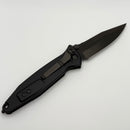Pre-Owned Microtech Socom Elite M/A DLC Spike Grind w/ Glow Fat Carbon Inlays Signature Series NCB Exclusive 160-1DLCTCFGLISS