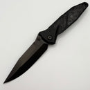 Pre-Owned Microtech Socom Elite M/A DLC Spike Grind w/ Glow Fat Carbon Inlays Signature Series NCB Exclusive 160-1DLCTCFGLISS