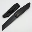 We Knife Collinear Black Titanium Handle w/ Black Stonewash M390 WE22034D-1