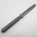 Pre-Owned  Microtech A.D.O Bead Blast Part Serrated T/E 117-8