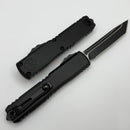 Microtech Ultratech ZBP Tanto Tactical Full Serrated w/ Black Handle 1123-3T