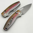 TRM Bulldog 3D Rainbow Trout G-10 Handles & MagnaCut