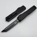 Microtech Ultratech ZBP Tanto Tactical w/ Black Handle 1123-1T