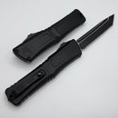 Microtech Knives Combat Troodon Gen III Tactical Black Full Serrated Tanto w/ Black Handle 1144-3T