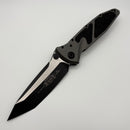 Factory Blem Microtech Socom Elite M/A w/ Natural Clear Handle & Black Tanto 161-1NC