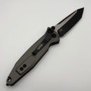 Factory Blem Microtech Socom Elite M/A w/ Natural Clear Handle & Black Tanto 161-1NC