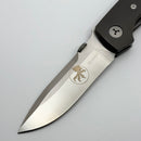 Pre-Owned Microtech Terzuola D/A Carbon Fiber Handle & Satin Blade