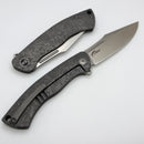 We Knife Essential Knight Titanium Etched Handle w/ M390 WE24003-3