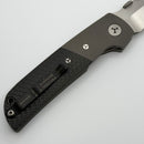 Pre-Owned Microtech Terzuola D/A Carbon Fiber Handle & Satin Blade