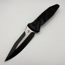 Factory Blem Microtech Socom Elite Spear Point Auto Black Tactical Standard Signature Series 160A-1TSS