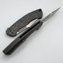 We Knife Essential Knight Titanium Etched Handle w/ M390 WE24003-3